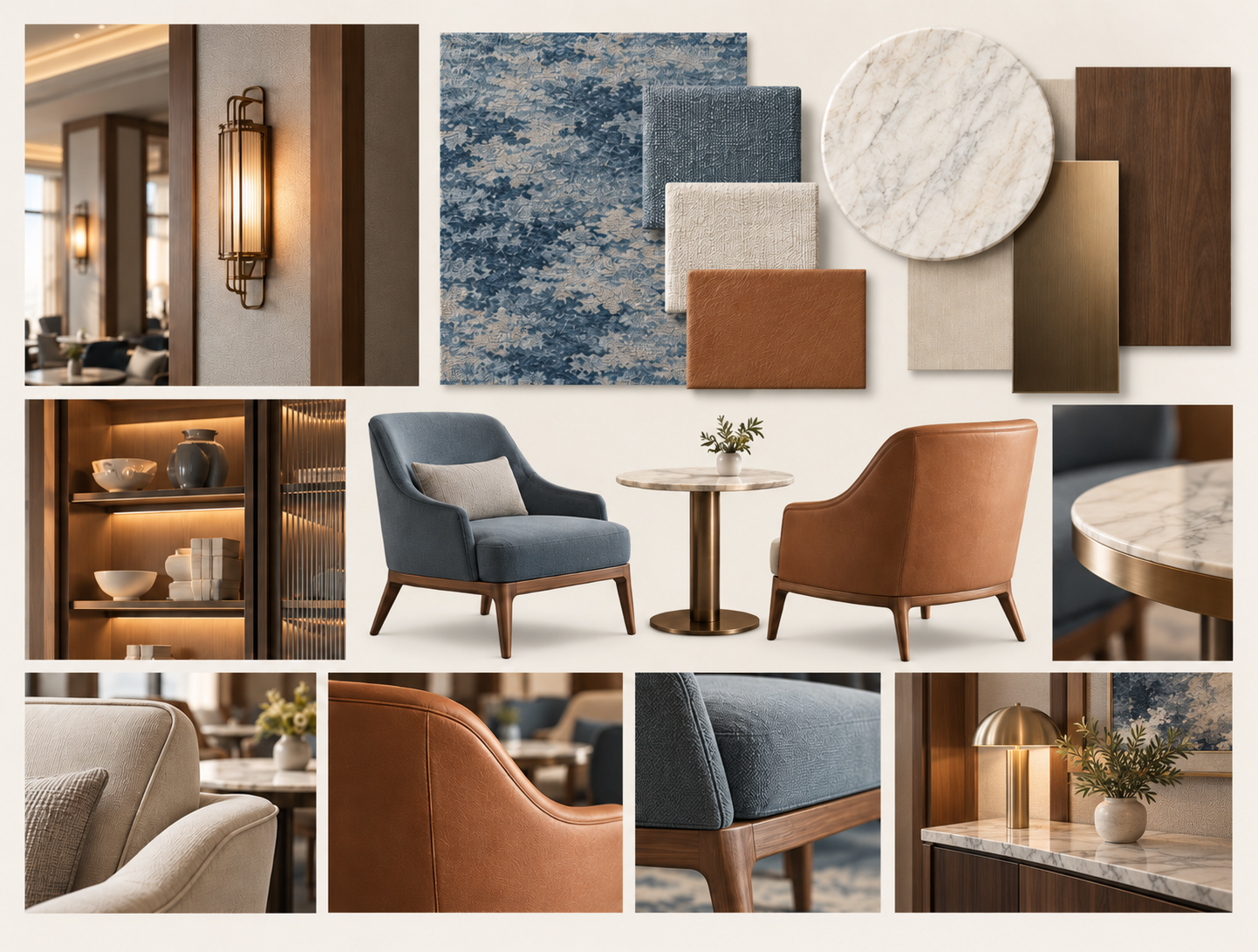 Architectural materials and project references